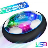 [아마존핫딜]Baztoy Air Fussball Kinderspielzeug Fussball Geschenk Junge Madchen Wiederaufladbar Hover Soccer Ball Sport Ball Spiele LED-Licht & Schaum Stossstangen Indoor Outdoor Kinder Air Socc