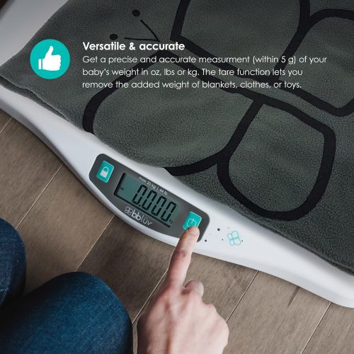  [아마존베스트]Bbluev bbluev - Kiloe - Precise Digital Baby Scale for Infants up to 44 lbs