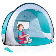 bbluev - Sunkitoe - Pop Up Play Tent and Canopy Sun Shelter with SPF 50 + Mosquito Net, Perfect for Infant at The Beach, Park, Camping or Playroom, Folds Flat for Easy Travel, Carry