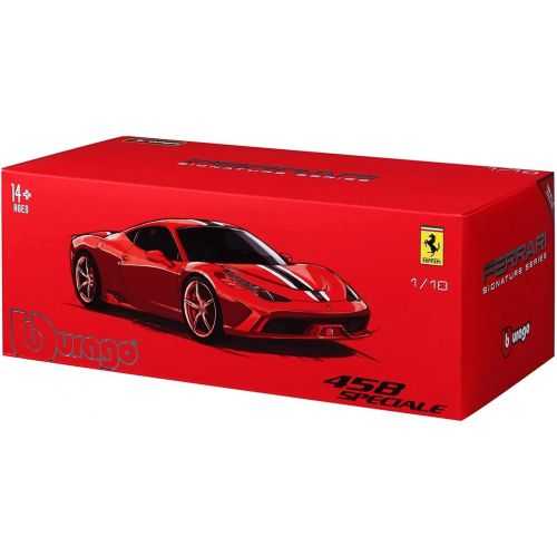  Bburago 1:18 Scale 458 Speciale Diecast Vehicle