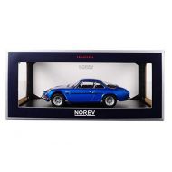 Bburago Norev 1971 Renault Alpine A110 1600S Metallic Blue 1/18 Diecast Model Car 185300