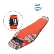 Bdclr Mummy Sleeping Bag, Single Person Outdoor Autumn and Winter Camping Travel Sleeping Bag