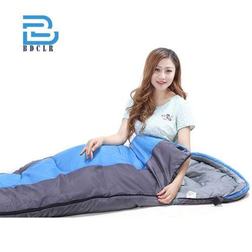  Bdclr Adult Outdoor Camping Sleeping Bag, Single Autumn and Winter Warm Sleeping Bag