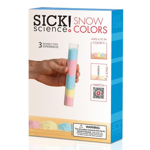  Be Amazing! Toys Sick Science Snow Colors Science Kit