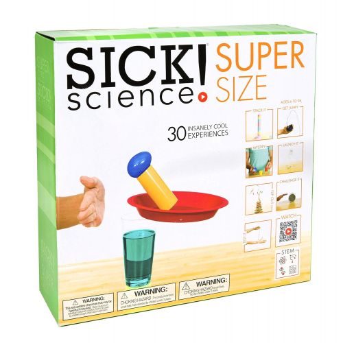  Be Amazing! Toys Sick Science Super Size Experiment Set