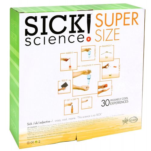  Be Amazing! Toys Sick Science Super Size Experiment Set