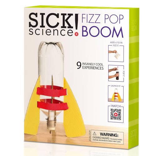  Be Amazing! Toys Sick Science Fizz Pop Boom Science Kit