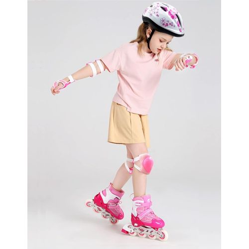  BeBeFun Girl Helmet for Bike,Kids Bike Pink Helmet for Girls Ages 5+Years Adjuastable and Multi-Sport, from Toddler to Youth CPSC Certicated