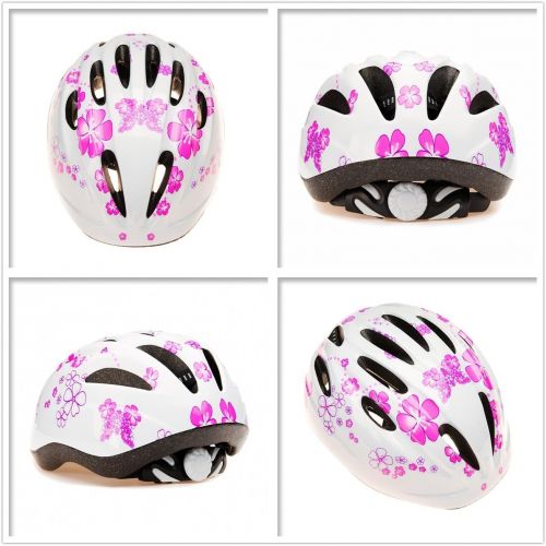  BeBeFun Girl Helmet for Bike,Kids Bike Pink Helmet for Girls Ages 5+Years Adjuastable and Multi-Sport, from Toddler to Youth CPSC Certicated