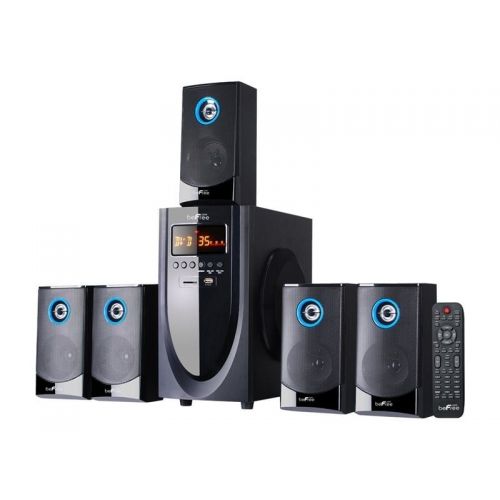  Befree Sound beFree Sound BFS-520 5.1 Channel Bluetooth Surround Sound Speaker System in Black and Blue