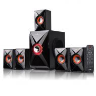 [아마존베스트]BeFree Sound beFree Sound BFS-420 5.1 Channel Surround Sound Bluetooth Speaker System- Orange
