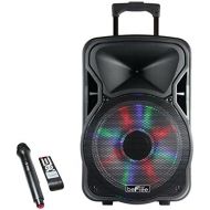 BEFREE SOUND beFree Sound BFS-5800 Bluetooth Rechargeable, Party Speaker with Illuminating Lights, 15 W