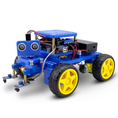  BeGrit VeeDooo Programmable Smart Robot Car Kit UNO Project DIY Educational Toy STEM Gifts