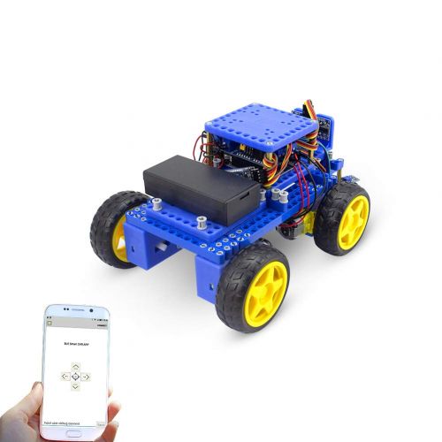  BeGrit VeeDooo Programmable Smart Robot Car Kit UNO Project DIY Educational Toy STEM Gifts