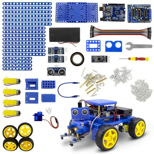  BeGrit VeeDooo Programmable Smart Robot Car Kit UNO Project DIY Educational Toy STEM Gifts