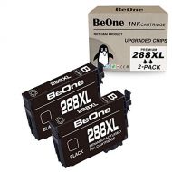 BeOne Remanufactured Ink Cartridge Replacement for Epson 288 XL 288XL T288 T288XL Black 2-Pack Use with Expression Expression Home XP-440 XP-340 XP-446 XP-330 XP-430 XP-434 XP440 X