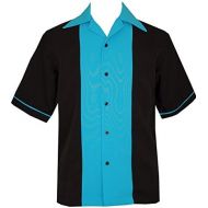 BeRetro Bowling Retro Mens Short-Sleeve USA Made Shirt ~ 50s Classic