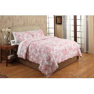 Be-You-tiful Home French 2-Piece Toile Quilt Set, Twin