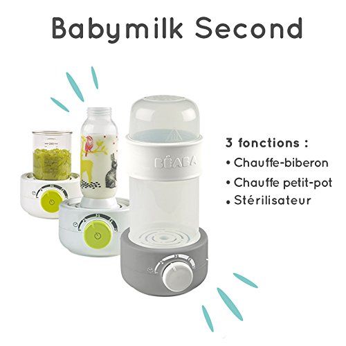 Beaba - Babymilk Flaschchenwarmer mit Dampf, neon/gelb