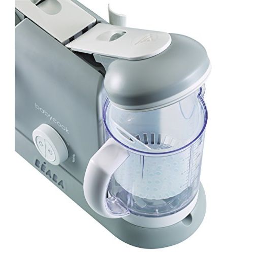  [아마존베스트]Beaba BEABA Babycook Plus 4 in 1 Steam Cooker and Blender, 9.4 cups, Dishwasher Safe, Cloud