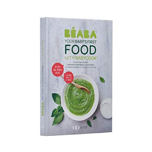  [아마존베스트]Beaba BEABA Cookbook: Baby’s First Foods with Babycook  Alain Ducasse Edition (Includes 80 Recipes for Babies...