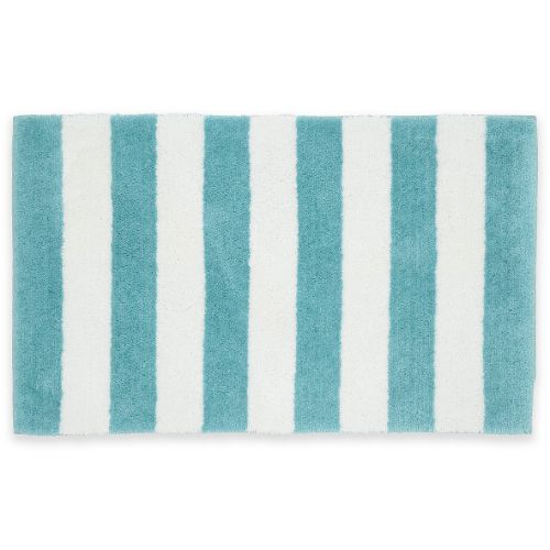  Beach Stripe Bath Rug