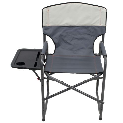  Beach RIO Gear Broadback Compact Fold Design Directors Outdoor Folding Chair - Slate/Putty