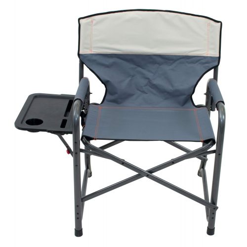  Beach RIO Gear Margaritaville Broadback XXL Directors Outdoor Folding Chair - Slate/Putty, 28 x 38 x 24.5