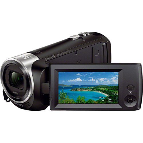  Beach Camera Sony HDR-CX405/B Full HD 60p Camcorder + 64GB Ultra MicroSDXC UHS-I Memory Card + NP-BX1 Battery Pack + Case + Camera Maintenance Accessory Bundle
