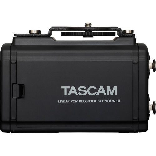  Beach Camera Tascam Portable Recorder for DSLR (DR-60DMKII) + 32GB SDHC Class 10 Memory Card + XLR 10 M-F 16AWG Gold Plated Cable + Professional Mic Stand wBoom