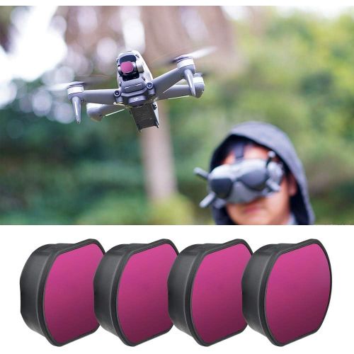  Beacon Pet Filter ND Set (ND 8 16 32 64) Compatible with DJI FPV Drone(Four-Piece)