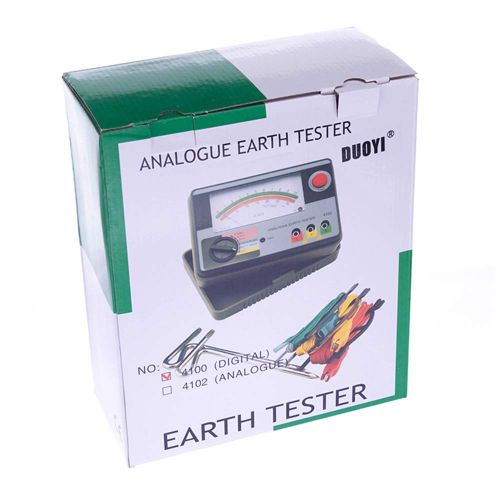  [아마존베스트]Beacon Pet Resistance Tester DY4100 Digital Earth Ground Insulation Test Multimeter with Higher Accuracy Power Systems 2000Ω 0.01