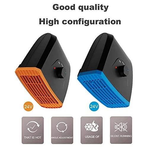  Beacon Pet Premium Quality Portable Car Heater Fan, Cooling Car Space & Fast Heating Car Windshield Defrost Defogger Auto Demister Vehicle Heater Fan (12V/150W)