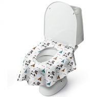[아마존베스트]Bear and Care Disposable Toilet Seat Cover for Potty Training Toddler Kids and Adults. 20 Individually Wrapped...