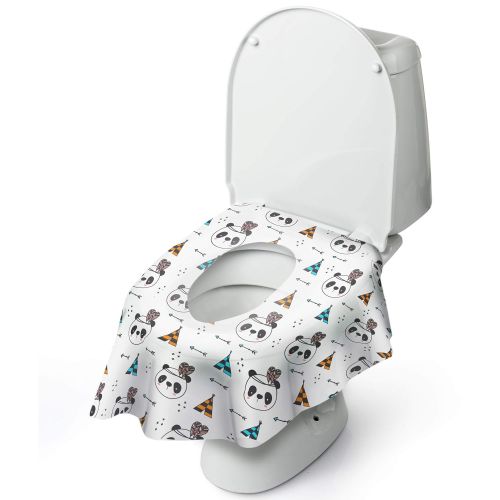  [아마존베스트]Bear and Care Disposable Toilet Seat Cover for Potty Training Toddler Kids and Adults. 20 Individually Wrapped...