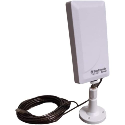  BearExtender Bearifi Outdoor RV & Marine High Power USB Wi-Fi Extender Antenna for PCs