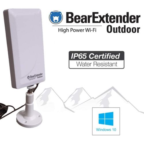  BearExtender Bearifi Outdoor RV & Marine High Power USB Wi-Fi Extender Antenna for PCs