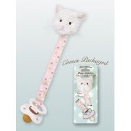 Bearington Collection Purrfect Kitty Pacifier Clip by Bearington