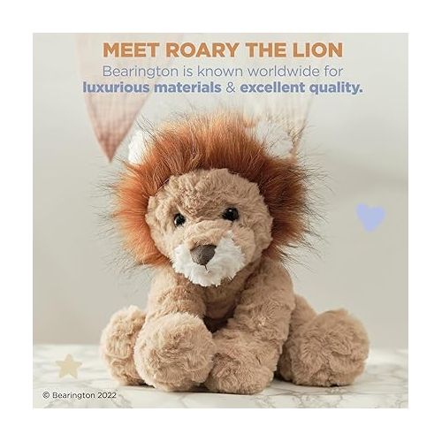  Bearington Roary Plush Lion Stuffed Animal, 10.5 Inch