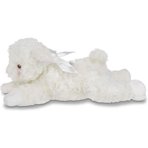 Bearington Collection Bearington Baby Blessings Lullaby Musical Plush Stuffed Animal Lamb, 12 inches