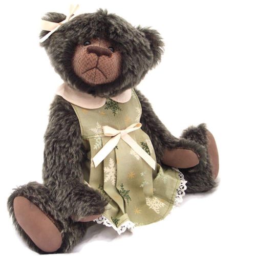  Bearitz Virginia Pine -Teddy Bear Green Tipped Steiff Schulte Mohair Christmas Collectable 15 inches