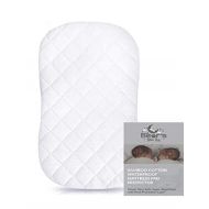 [아마존베스트]Bear's Little Fish Bears Little Fish Bassinet White mattress protector - 100% Hypoallergenic Bamboo pad 165GSM -...