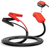 Beaspire Jumper Cable Clamps for Milwaukee M18 18V Battery Jumper Starter, Automotive Booster Cables 5.9ft 8AWG Cable Power Tool Line