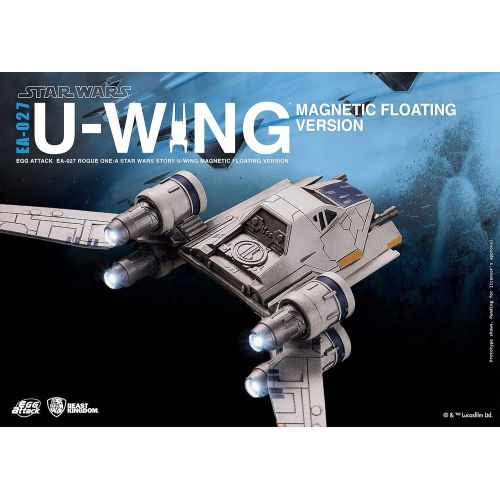  Beast Kingdom Star Wars Rogue One: Egg Attack Ea-027 U-Wing Magnetic Floating Vehicle