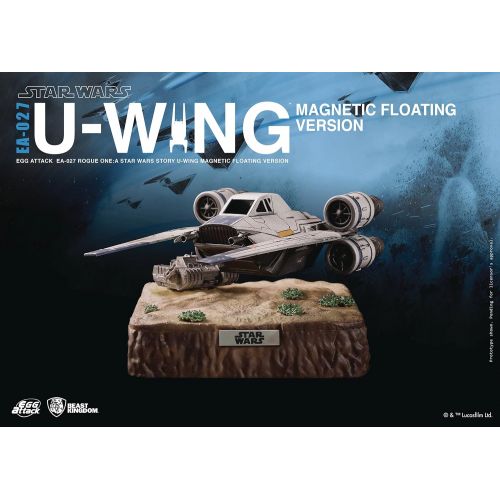  Beast Kingdom Star Wars Rogue One: Egg Attack Ea-027 U-Wing Magnetic Floating Vehicle