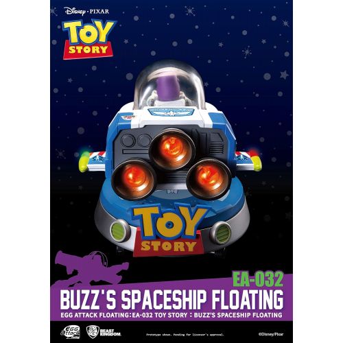  Beast Kingdom Toy Story Ea-032 Buzz Lightyear Floating Spaceship
