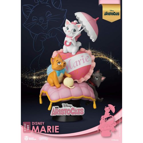 Beast Kingdom Disney Classic Animation Series: The Aristocats: Marie DS 059 D Stage Statue, 6 inches