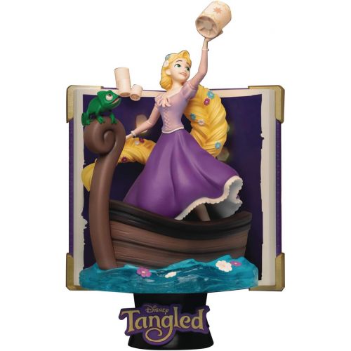  Beast Kingdom Disney Story Book Series: Rapunzel DS 078 D Stage Statue, Multicolor, 6 inches