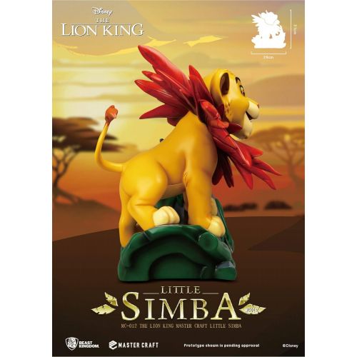  Beast Kingdom Disneys The Lion King: Little Simba Mc 012 Master Craft Statue