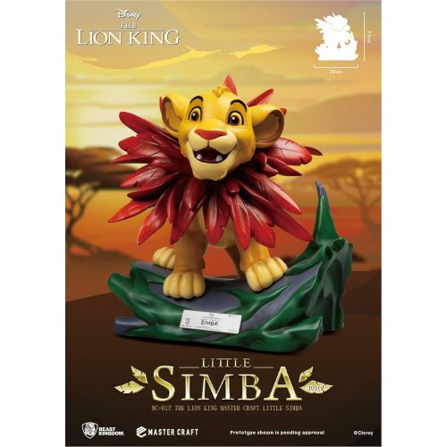  Beast Kingdom Disneys The Lion King: Little Simba Mc 012 Master Craft Statue